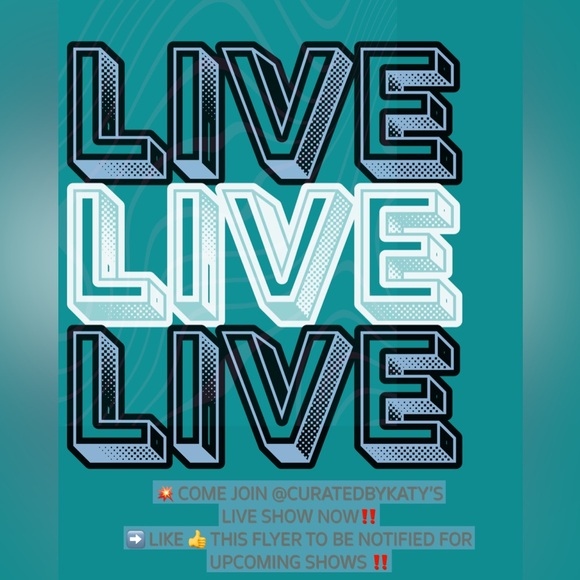 LIKE 👍 and SHARE this FLYER to be NOTIFIED about my upcoming LIVE SHOWS❣️❣️ - Picture 3 of 3